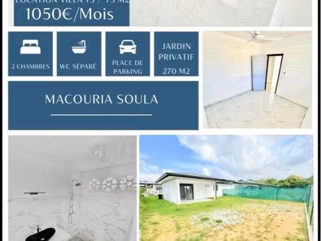 maison t3 à louer