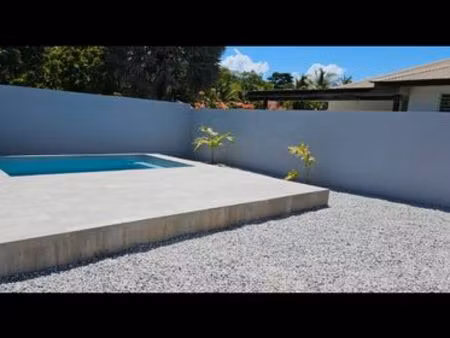 villa t4 meublée avec piscine