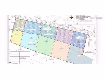 ventes 4 lots terrains constructibles et agricoles