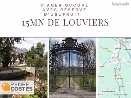 maison en viager 4 pièces 198 m²