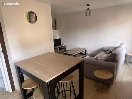 quartier trech - t3 duplex entièrement meublé et équipé