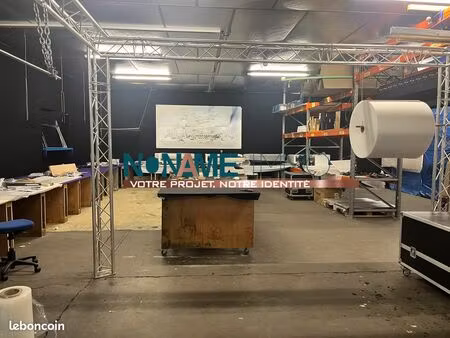 bureaux  entrepôt 577 m² le val d'hazey
