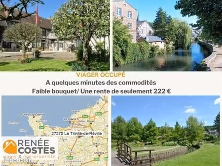 maison en viager 4 pièces 102 m²