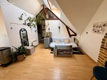 appartement t2 centre de pont-audemer