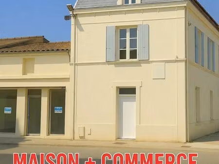 grande maison +resto ou commerces