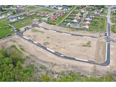 terrain 860 m² saint etienne du vauvray