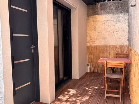 appartement t1 35m² avec terrasse valence centre ville