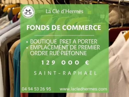 boutique 52 m² saint-raphaël