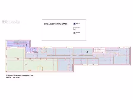 a louer local 280 m2
