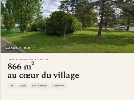 vente terrain à batîr