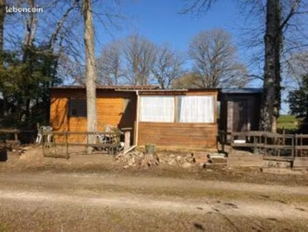 chalet de pêche d’exception dans le perche – ponton privé sur un étang entretenu