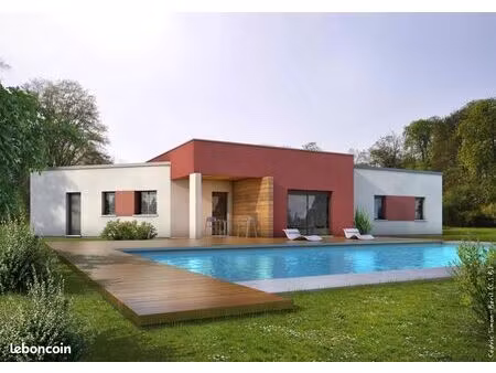 maison 105 m² plelo