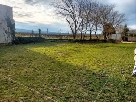 vente terrain 1000m tresques