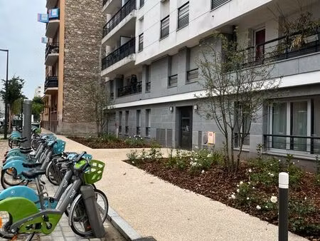 montrouge – 3 pièces meublé 70 m² avec jardin  terrasse et parking – résidence haut de gam