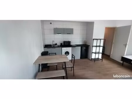 studio meublé 32m2 montbéliard centre