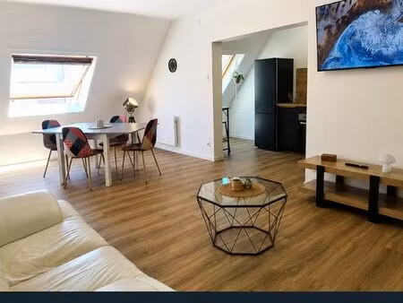 studio t2 meublé rénové – 39 m² carrez (49 m² au sol) – centre-ville montbéliard