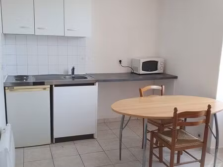 studio meublé 17m²