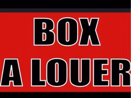 box à louer