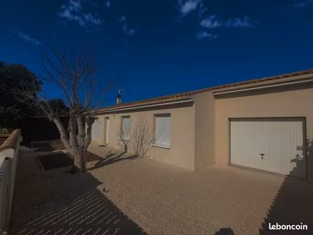 a louer maison plain pied marennes f4