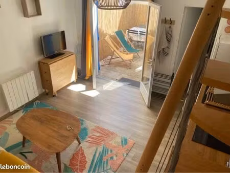 location à l’année maison 2 pièce 32m2 st georges de didonne