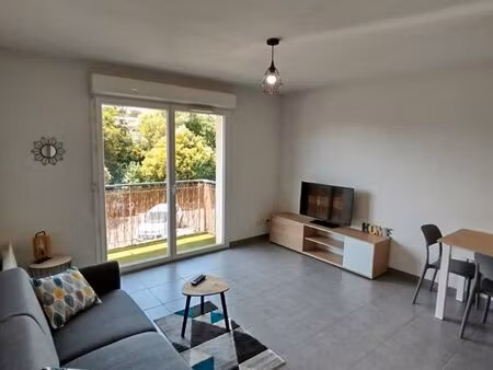 location t2 meublé 37m² résidence sécurisée