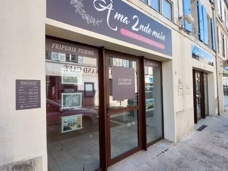 fonds de commerce friperie