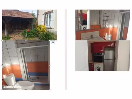 appartement meublé 40 m² – 1 chambre – parking  cave – proche gare et n12 paris
