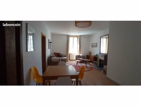 appartement t3 70m² centre ville