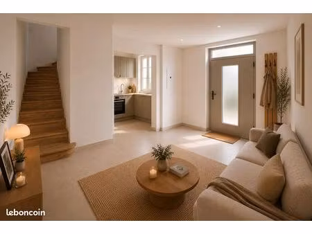maison t2 haut de gamme - 52m2 - entièrement rénovée