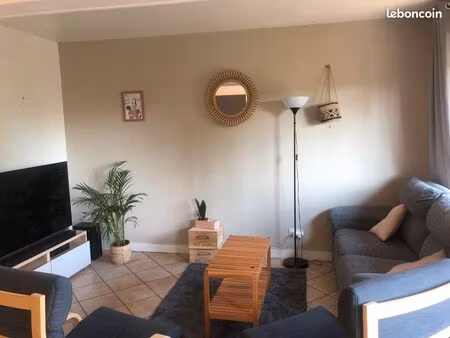 appartement duplex 67 m2 - peupleraie - 2 chambres - balcon