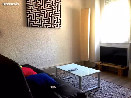 t2 meublé 30m2  secteur fac et centre-ville