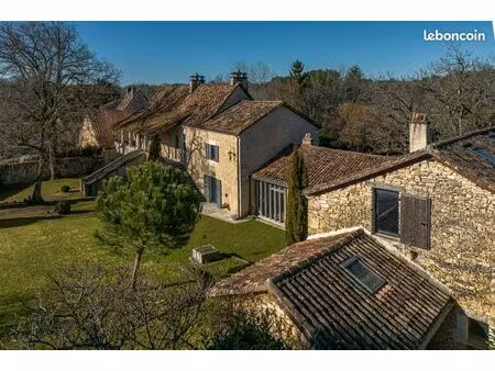 maison - propriété d'exception - 340m2 -9 pièces - reconstruite à neuf - terrain 6000m2 (e