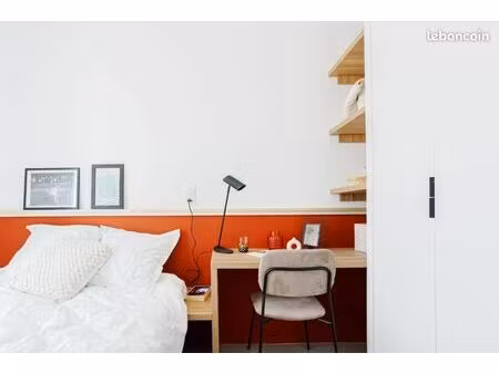 chambre 1 pièce 12 m²