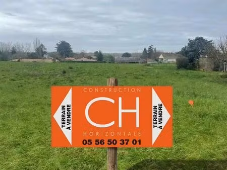 terrain 504 m² langon