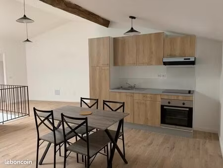 t2 50m² climatisé et meublé