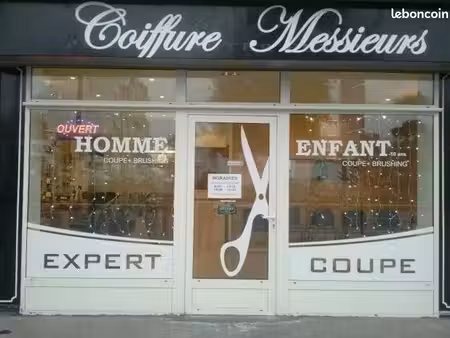 salon de coiffure fond de commerce à vendre
