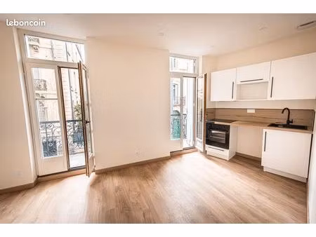 appartement béziers centre t2 28m2 rénové avec climatisation - cuisine équipée