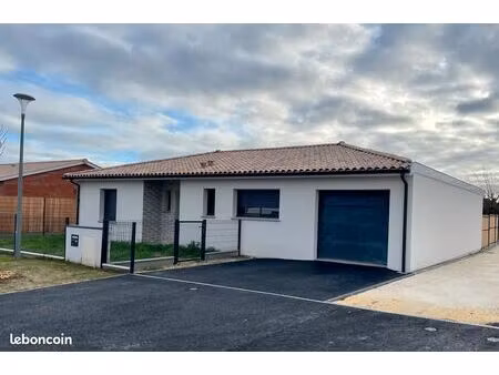 maison neuve 3 chambres et garage