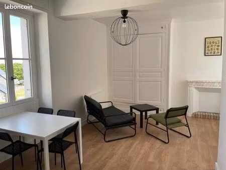 appartement t2 32m2 entièrement refait et meublé dans le centre de beaumont en véron