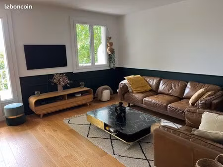 superbe appartement t3 cauderan : location jusqu’à octobre