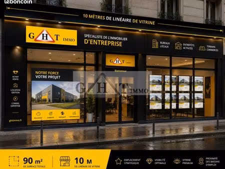 commerce 90 m²