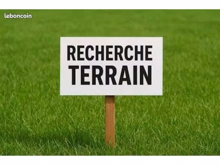 recherche terrain à vendre