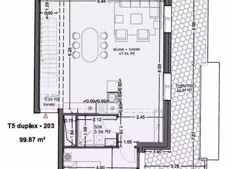 vente appartement 5 pièces 99 m² à morsang-sur-orge (91390)  479 000 €