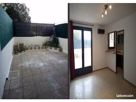 studio avec terrasse et garage