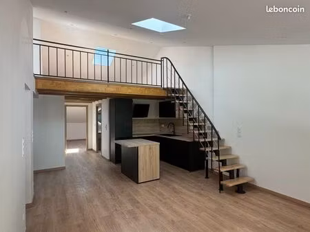 appartement t3 lumineux de 68 m² avec mezzanine – vue sur la bienne – morez (39400)