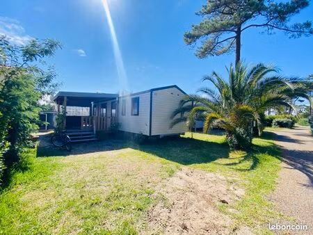 mobil-home à vendre – camping 4★ plage sud  biscarrosse
