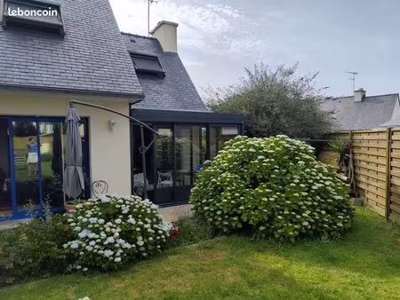maison proche centre ville pont l'abbé  près de la rivière et chemin de halage