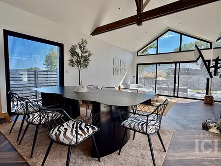 maison - contemporaine - 125m² - 3 chambres - garage- menardais