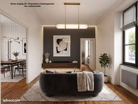 appartement 3 pièces 48 m²