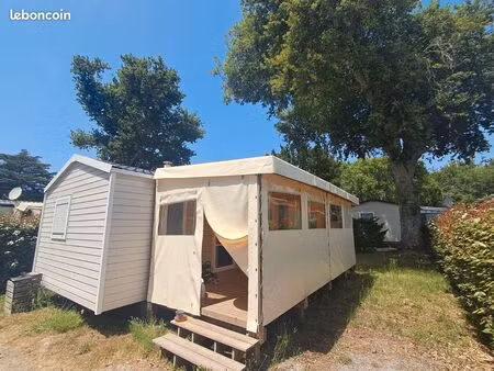 mobil-home rapidhome lodge 83 – 3 chambres – camping ouvert à l'année – landes (40)